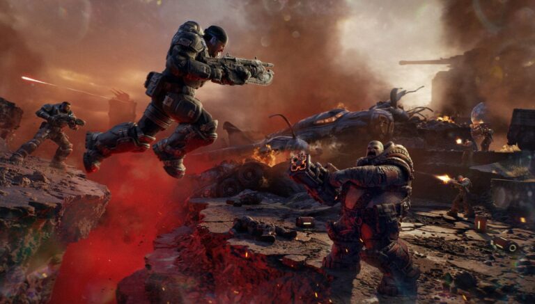 Gears of War: E-Day bouwt hele stad vanaf nul op in Unreal Engine 5, en laat je die vervolgens slopen