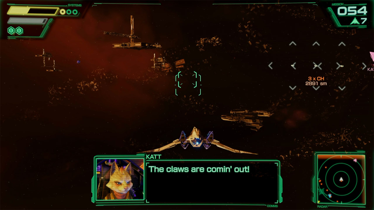 Katt in Star Fox