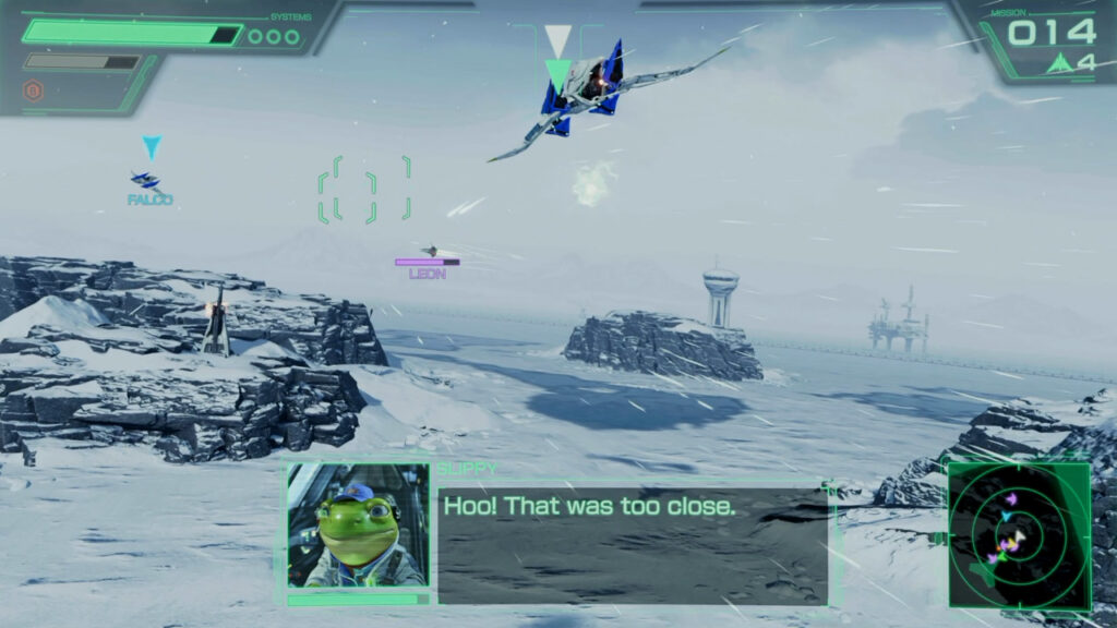 IJsplaneet in Star Fox