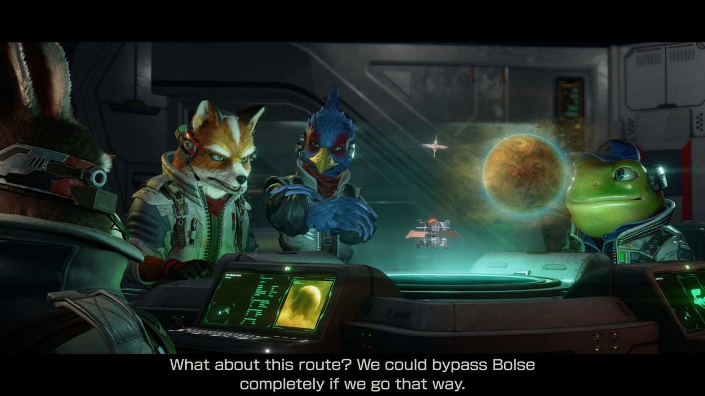 Star Fox crew