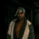Stranger Than Heaven van RGG Studio cast Tupac Shakur als personage