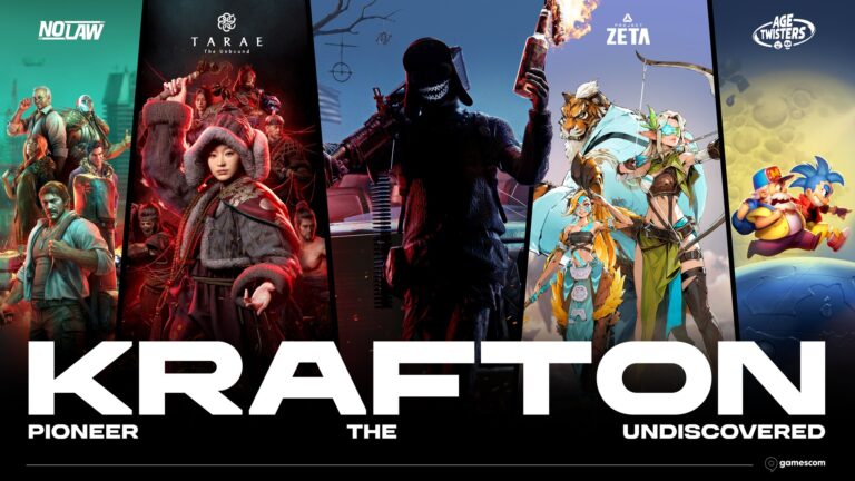 KRAFTON pakt uit op Gamescom 2026 met onbekende PUBG-titel en vier nieuwe games