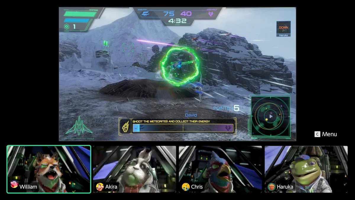 Multiplayer Star Fox
