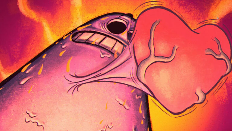 Oh, My Doug mixt Ren & Stimpy-humor met Metroidvania en speelt zich af in een mensenlichaam