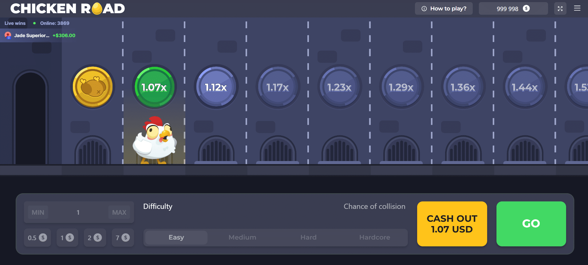 Chicken Road screenshot