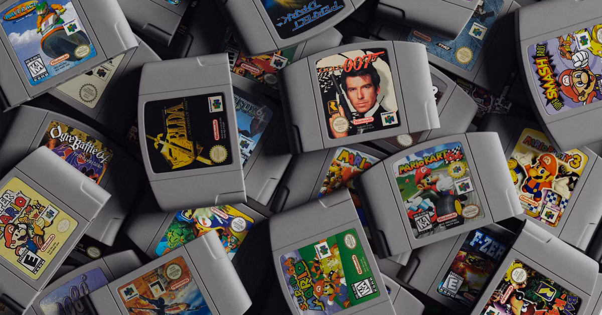 N64-catridges