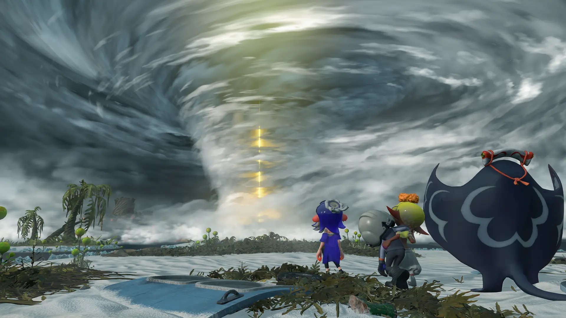 Mysterieuze storm in Splatoon Raiders
