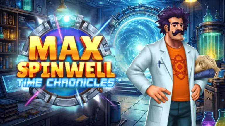 Max Spinwell: Time Chronicles laat je 250 spins lang features vrijspelen