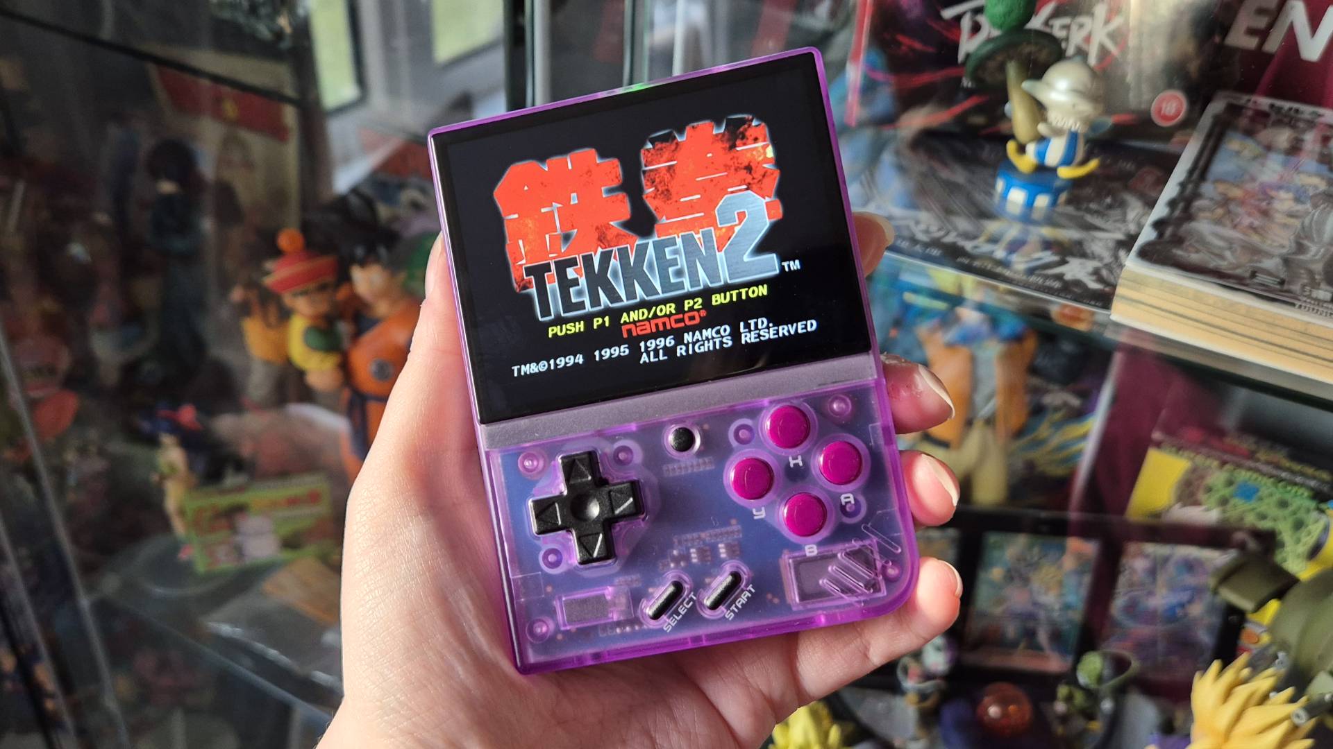 Tekken 2 op de Miyoo Mini Plus