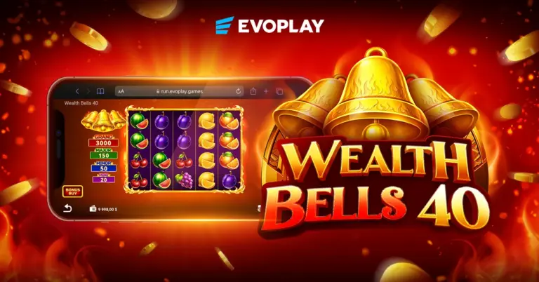 Vier jackpotniveaus centraal in nieuwe Wealth Bells 40