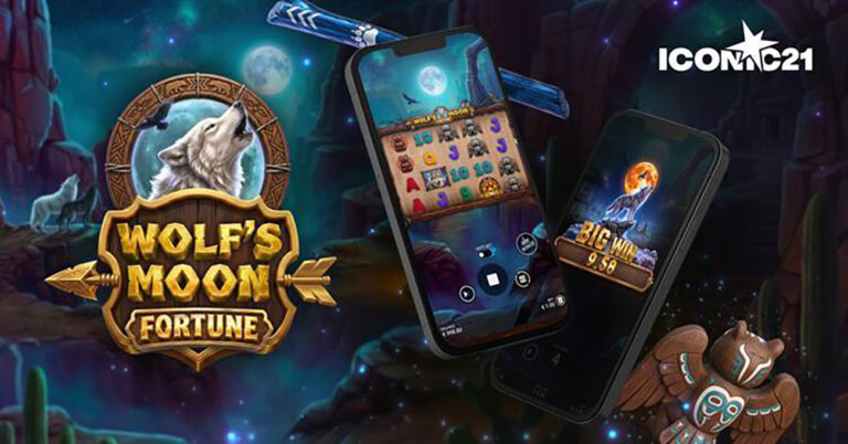 ICONIC21 laat wolven huilen naar de maan in nieuwe slot Wolf’s Moon Fortune