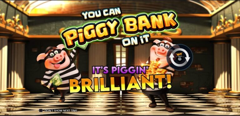 Piggy Bank Heist combineert sticky wilds met kluizenbonus