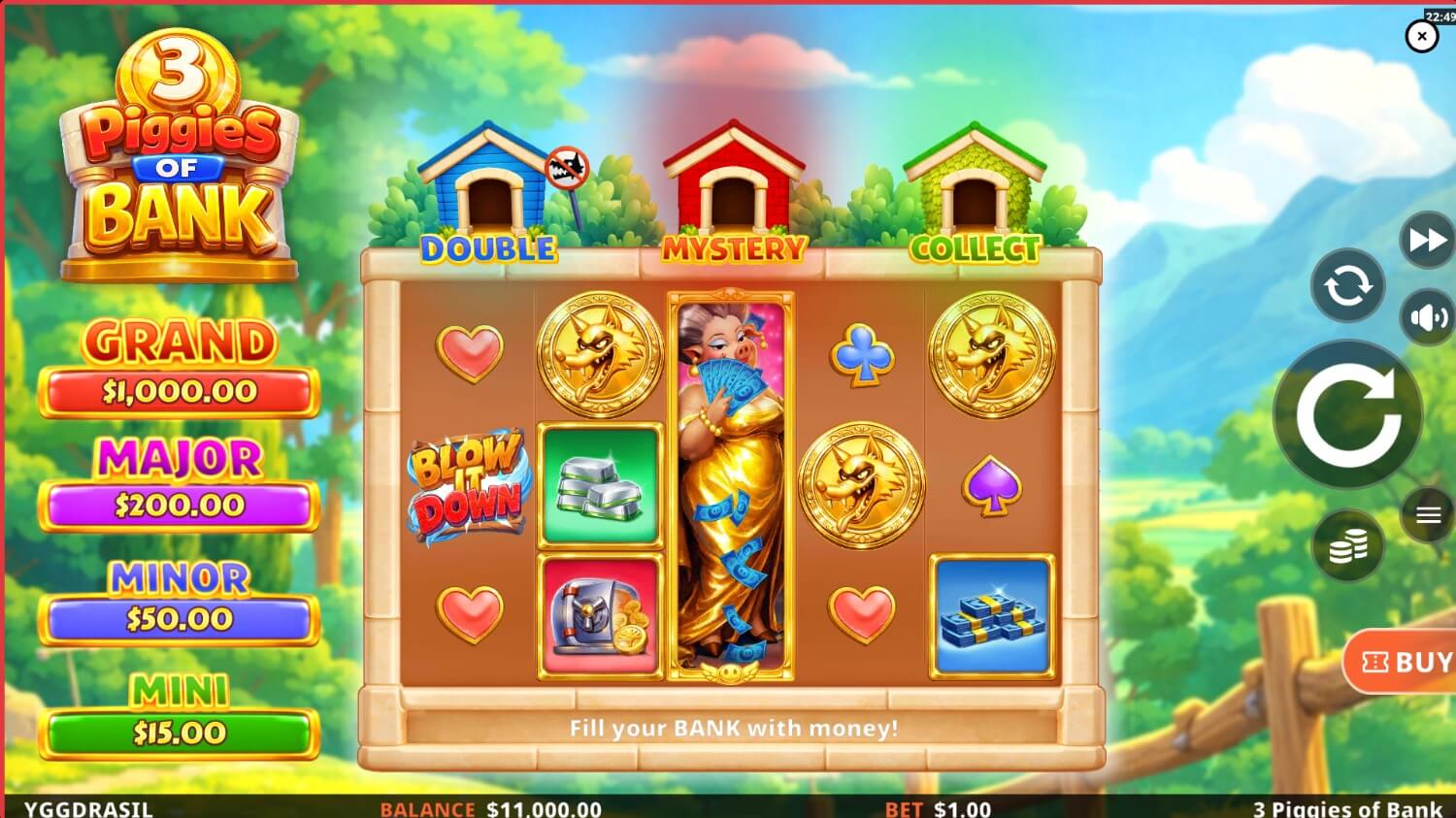 3 Piggies of Bank