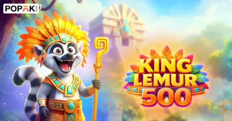 King Lemur 500 van PopOK Gaming met Super Wild tot 500x