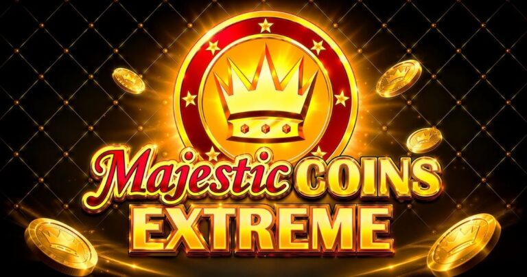Drie respins en 4×3-grid kenmerken Majestic Coins Extreme