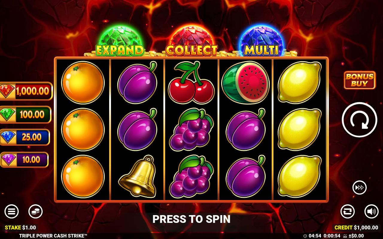 Triple Power Cash Strike